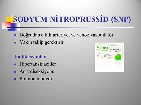 Sodyum Nitroprussid